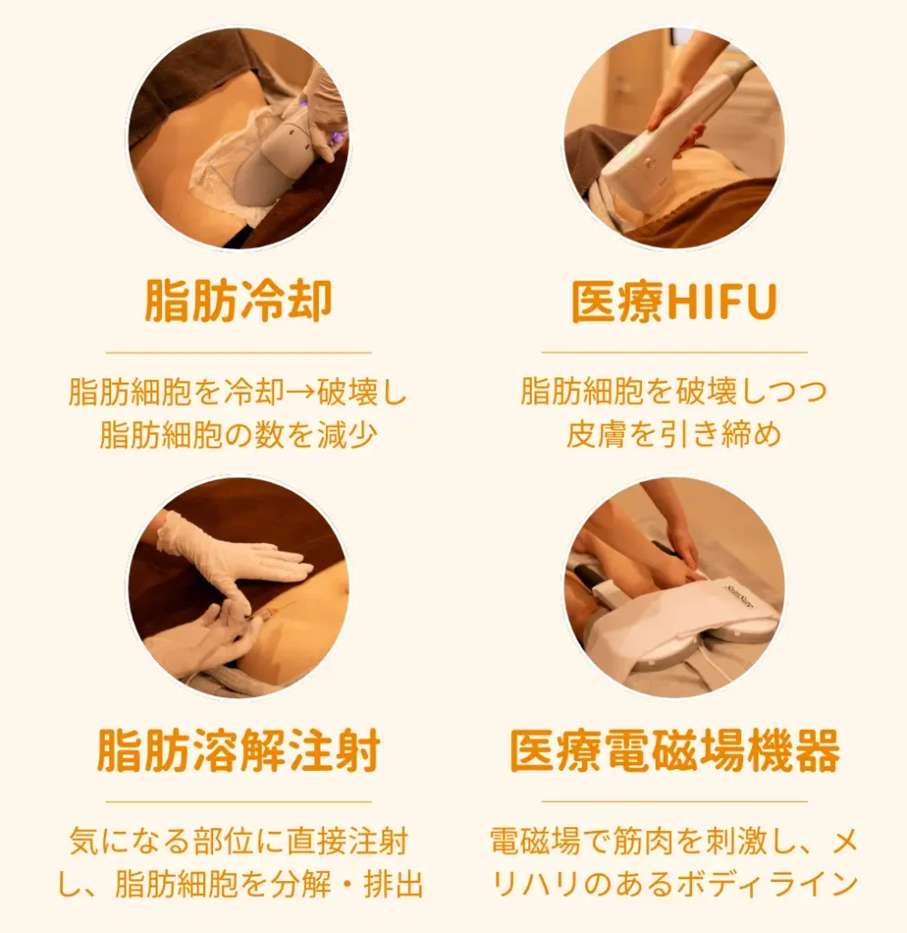 医療ダイエットの種類